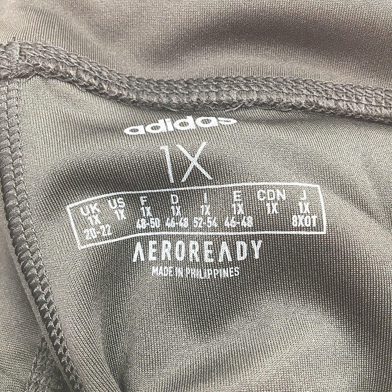 Adidas Aeroready Training Black Mesh Calf 3/4 Length Tights Size 1X UK 20-22 NEW - Image 6