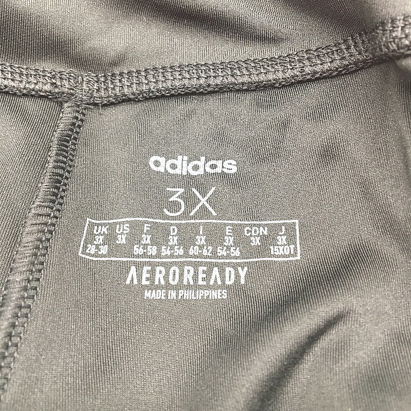 Adidas Aeroready Training Black Mesh Calf 3/4 Length Tights Size 3X UK 28-30 NEW - Image 6