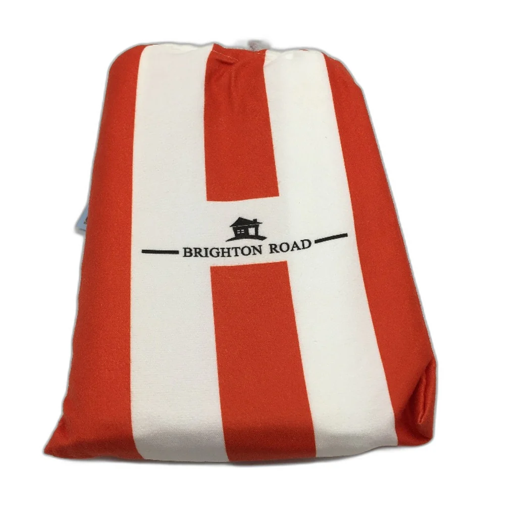 Brighton Road 2Pck Red Orange Sand Free Lightweight Microfibre Beach Towels NEW - Image 6