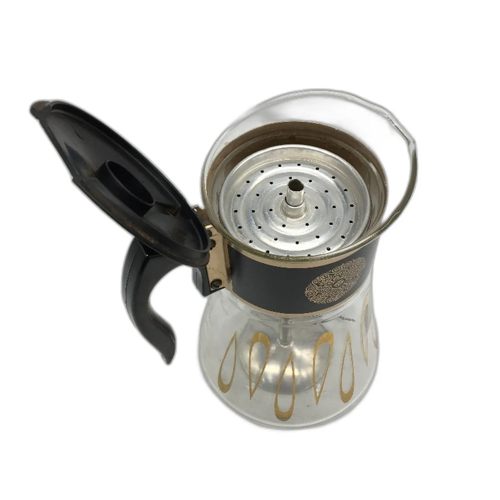 RETRO David Douglas Flameproof 1960s Glass 8 Cup Coffee Pot With Plunger - Image 3
