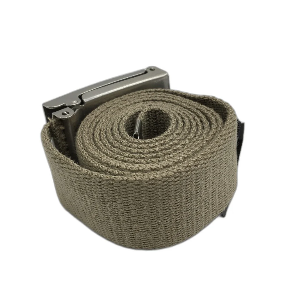Spencer Project Lightspeed Canvas Cotton Woven Belt L120CM Mens Grey NEW - Image 3