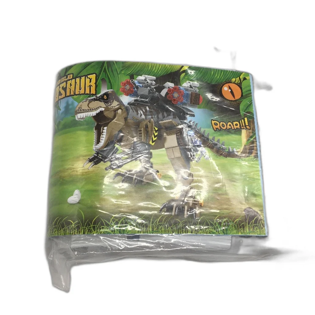 Mesiondy Building Blocks 1596 Dinosaur World Mechanical T Rex 645+PCS Age 6+ NEW - Image 2