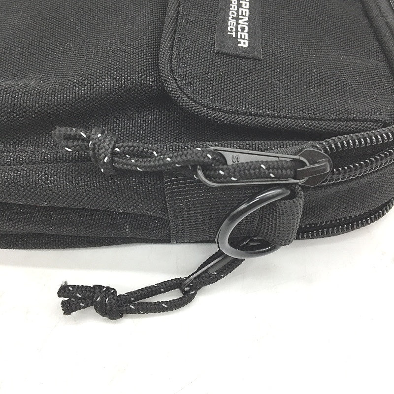 Spencer Project Burnside Camera Bag Pouch With Pockets Canvas Black Unisex NEW - Image 3