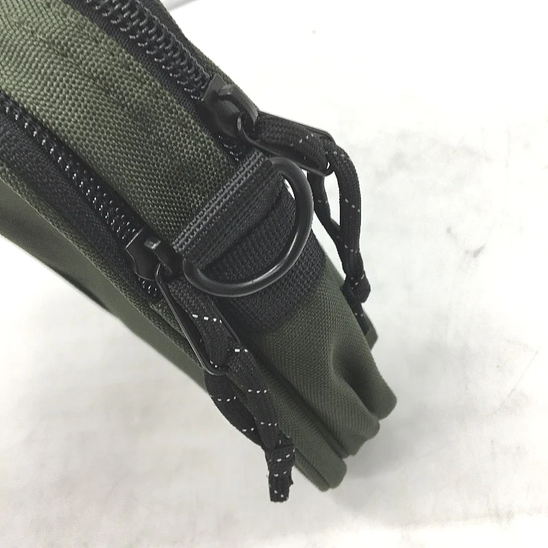 Spencer Project Burnside Camera Bag Pouch w Pockets Canvas Dark Green Unisex NEW - Image 3