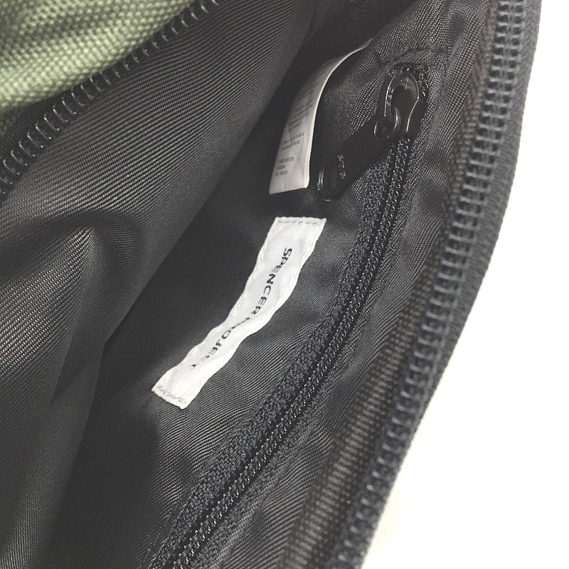 Spencer Project Burnside Camera Bag Pouch w Pockets Canvas Dark Green Unisex NEW - Image 4