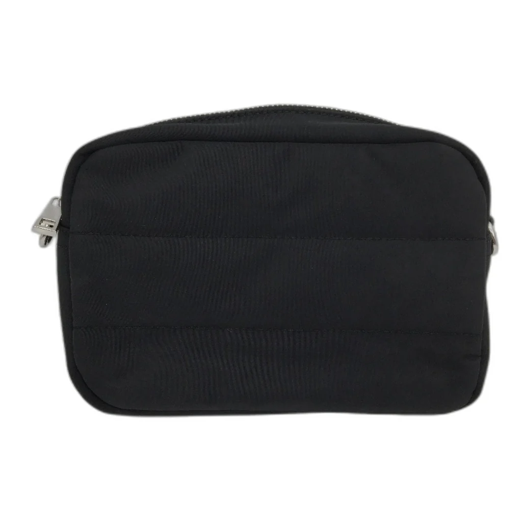 PETA & JAIN Casual Quilted Padded Crossbody Camera Bag Phone Pouch Black NEW - Image 2