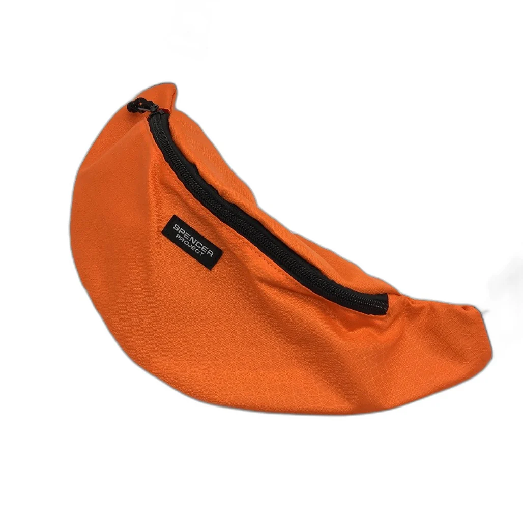 Spencer Project Lightweight Neon Orange Bum Bag Adjustable Buckle Strap NEW