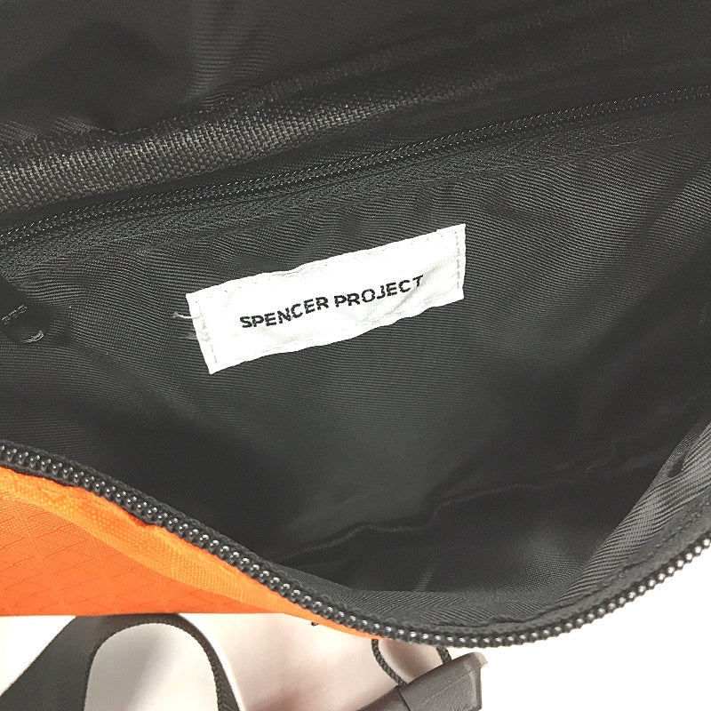 Spencer Project Lightweight Neon Orange Bum Bag Adjustable Buckle Strap NEW - Image 5