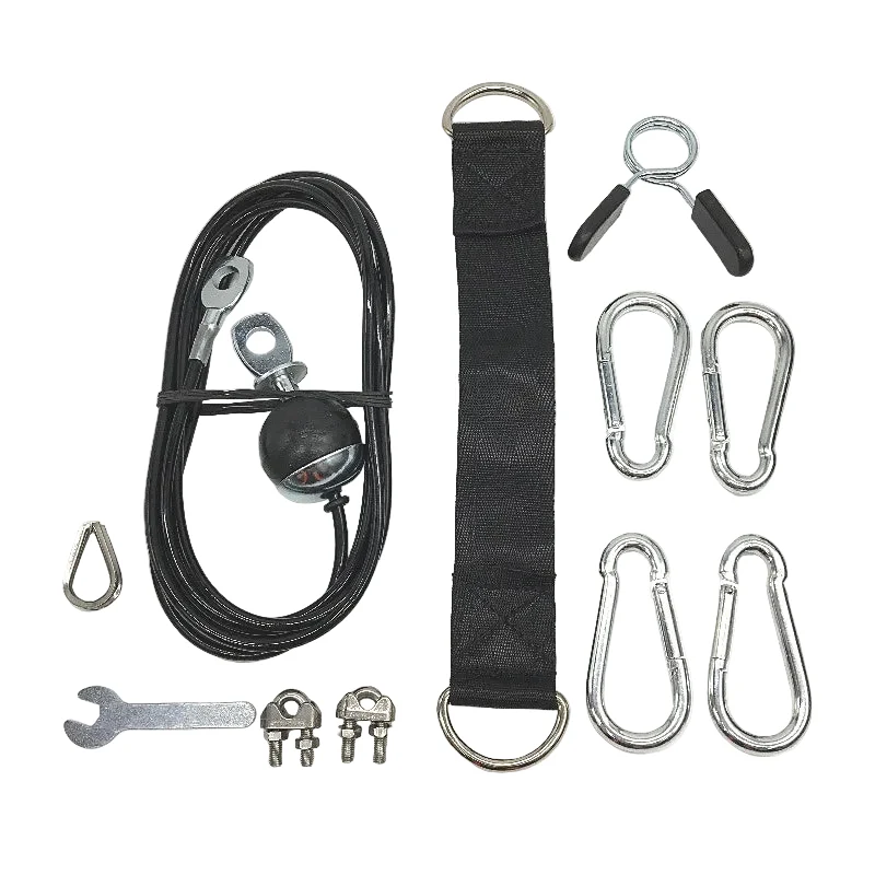 Cable Pulley System DIY Machine Attachments Lat Pull Down Tricep Gym Kit NEW - Image 2
