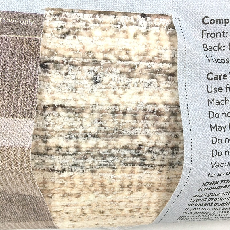 Kirkton House Shapes Neutral Tones Machine Washable Foldable Rug 1.8 x 2.7m NEW - Image 3