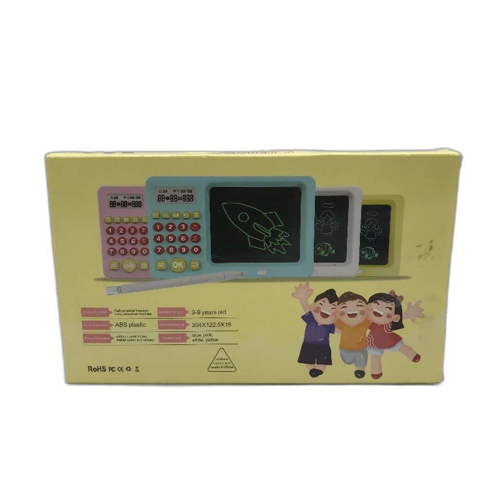 Kids Early Education Machine Interactive Math Game With Sketch Pad & Pen NEW - Image 6
