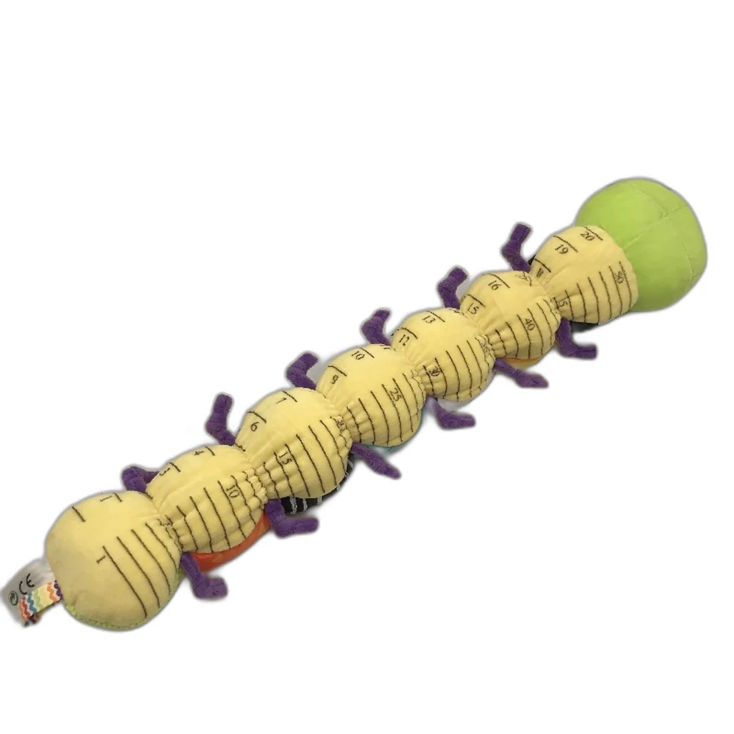 Baby Musical Caterpillar Sensory Plush Toy With Hidden Music Button In Head NEW - Image 5