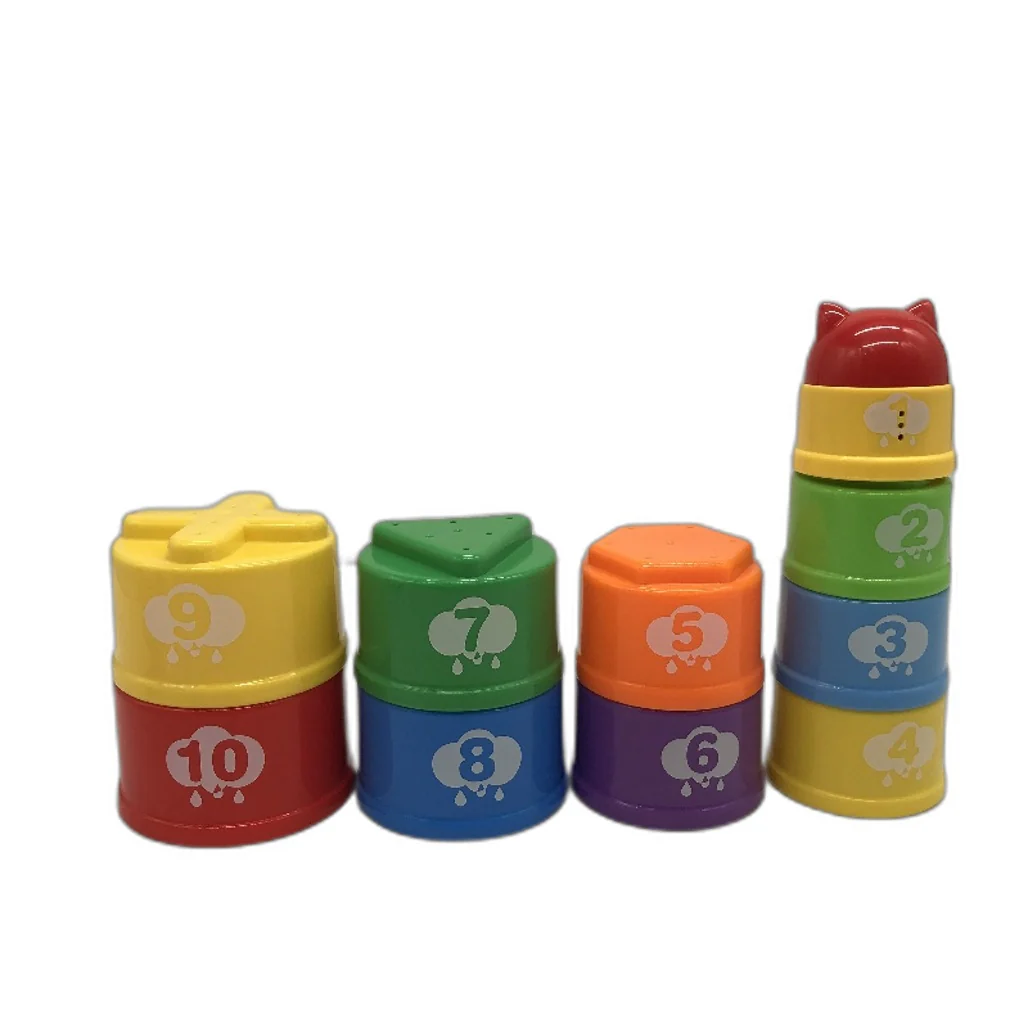 Rainbow Stacking Cup With Sound & Light Battery Operated Baby Infant Toys NEW - Image 5