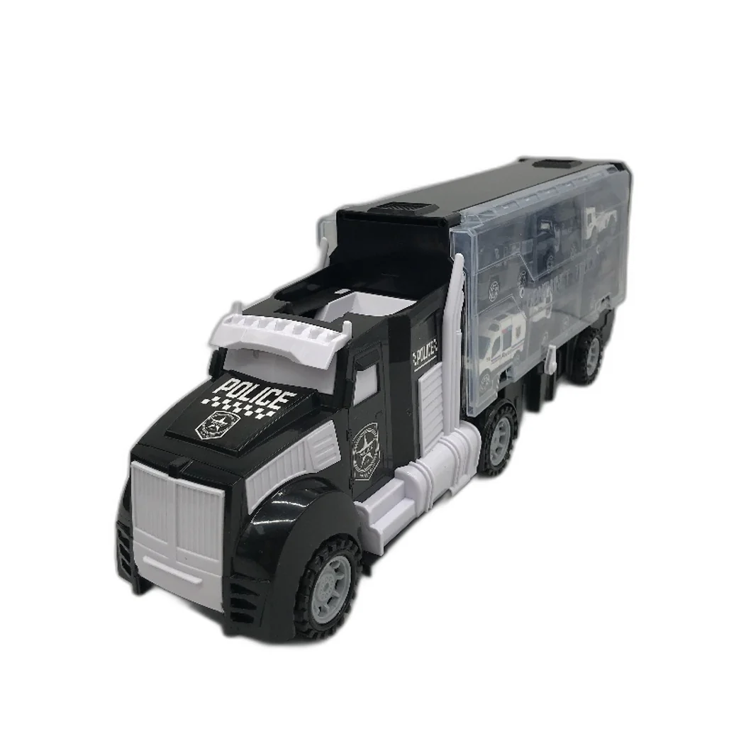 NIPLOOOW Transport Vehicle Truck Toy Set With Play Mat Die-Cast Cars Age 3Y+ NEW - Image 6
