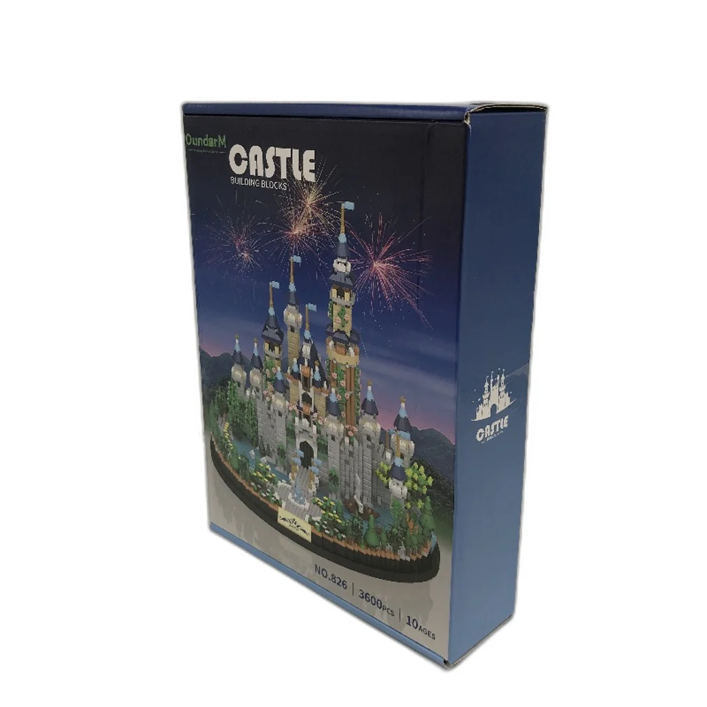 OundarM Building Block Series No.826 Castle 3600PCS Mini Bricks Age 10Y+ NEW - Image 3