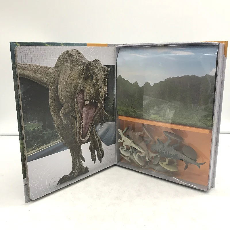 Phidal My Busy Book Jurassic World Storybook Playmat & 10 Figurines NEW - Image 4