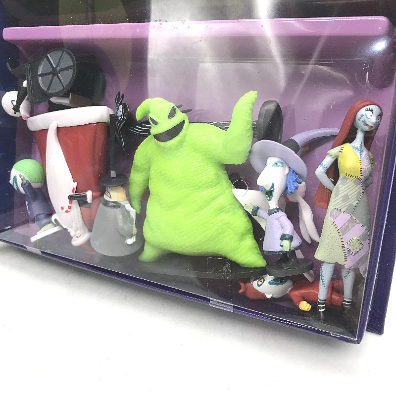 Phidal Busy Book The Nightmare Before Christmas Storybook Playmat 10 Figures NEW - Image 5