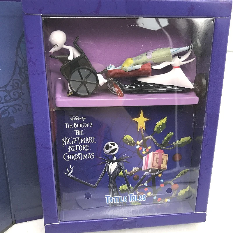 Phidal Busy Book The Nightmare Before Christmas Storybook With 4 Figurines NEW - Image 6