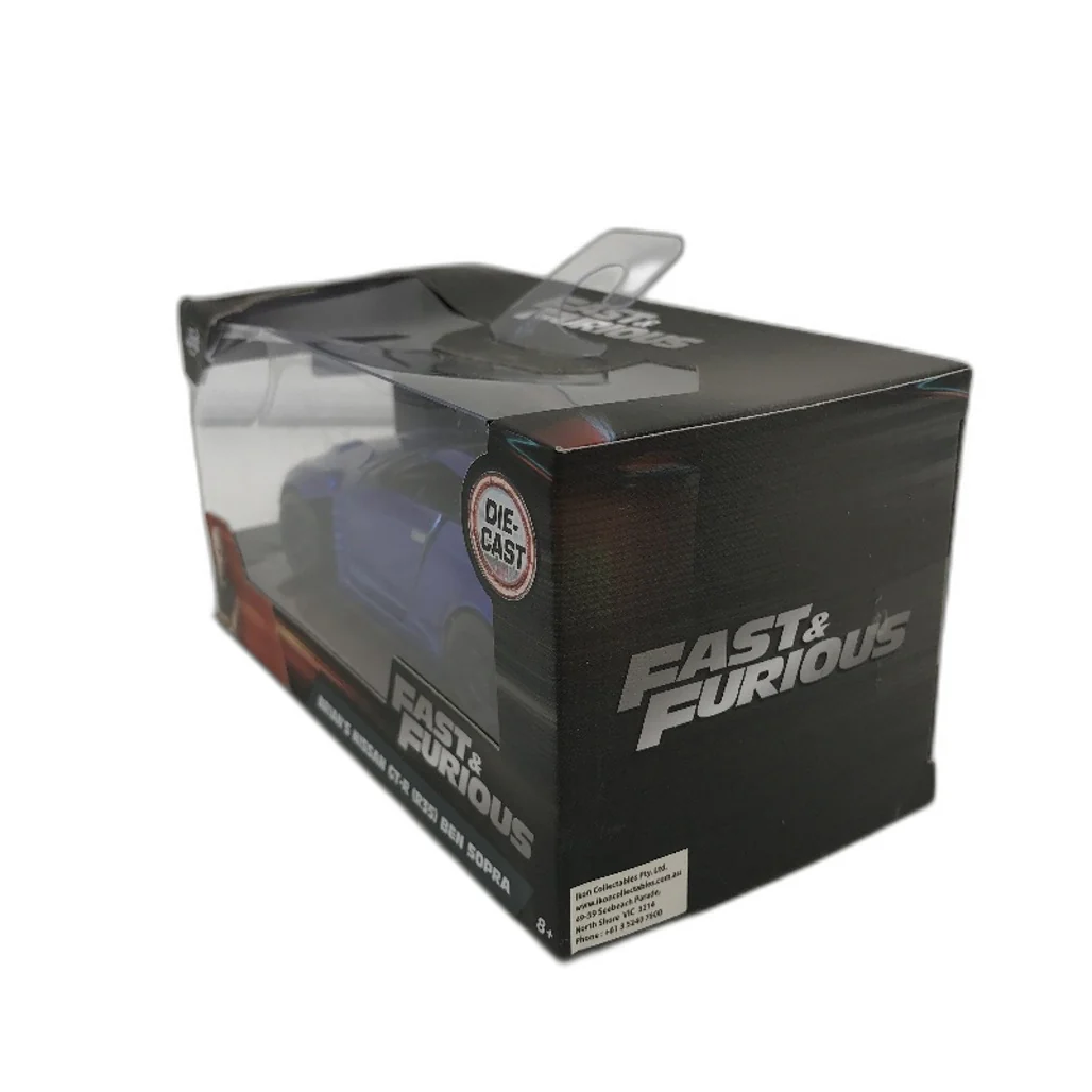 Jada Fast & Furious 1:32 Nissan GT-R R35 Ben Sopra Diecast Metal Toy Car NEW - Image 3