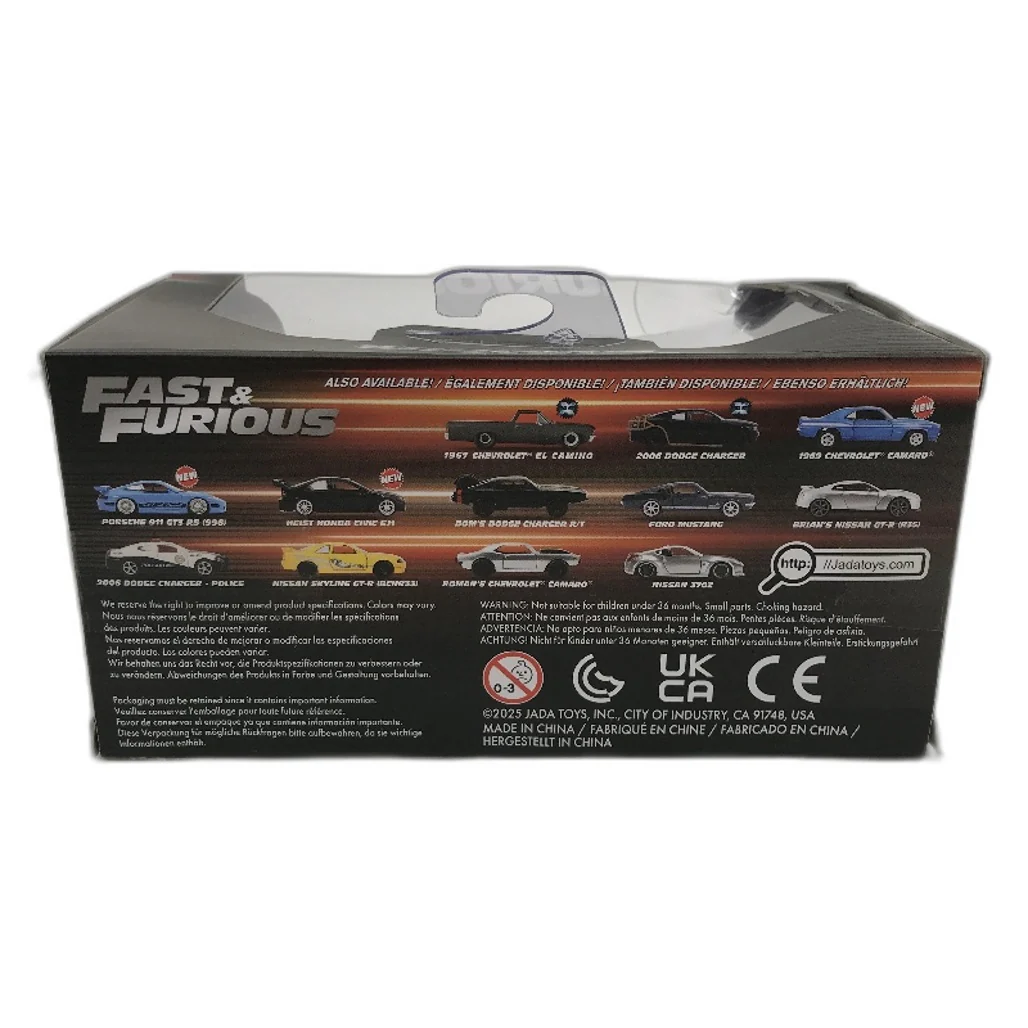 Jada Fast & Furious 1:32 Nissan GT-R R35 Ben Sopra Diecast Metal Toy Car NEW - Image 4