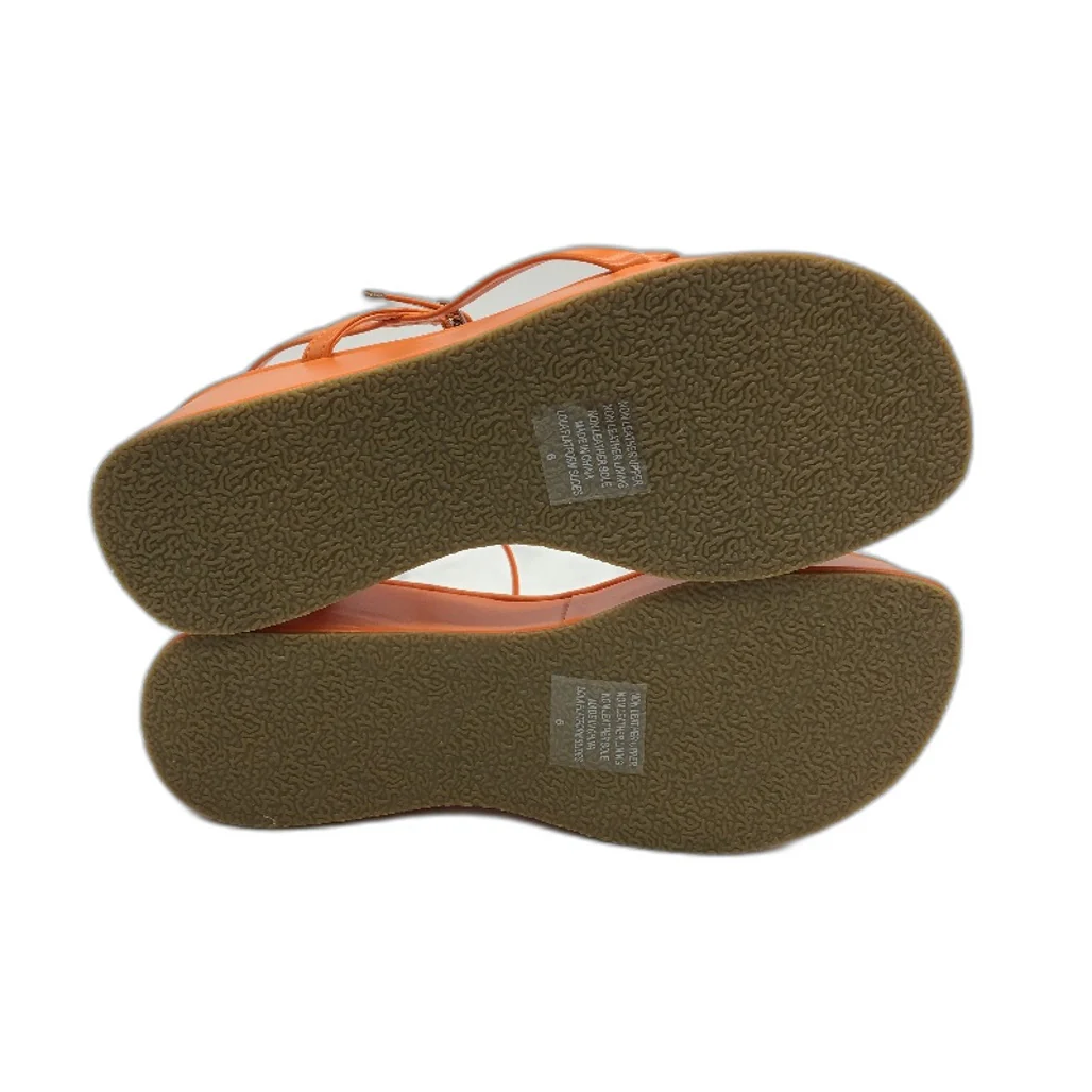 Alice In The Eve Orange Tangerine Lola Flatform Sandals Ladies Size US6 EU37 NEW - Image 5