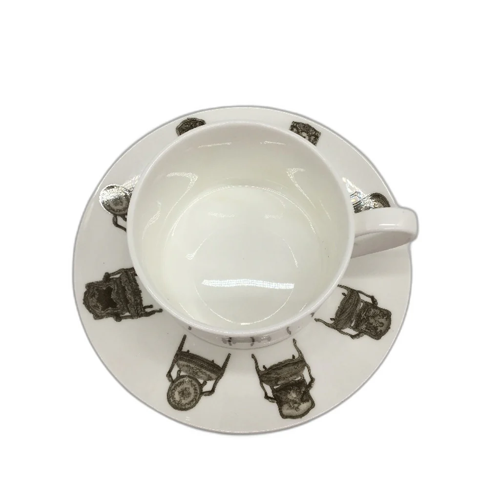 COLLECTABLE Christopher Vine Design x Inhension Fine Bone China Cup & Saucer Set - Image 2