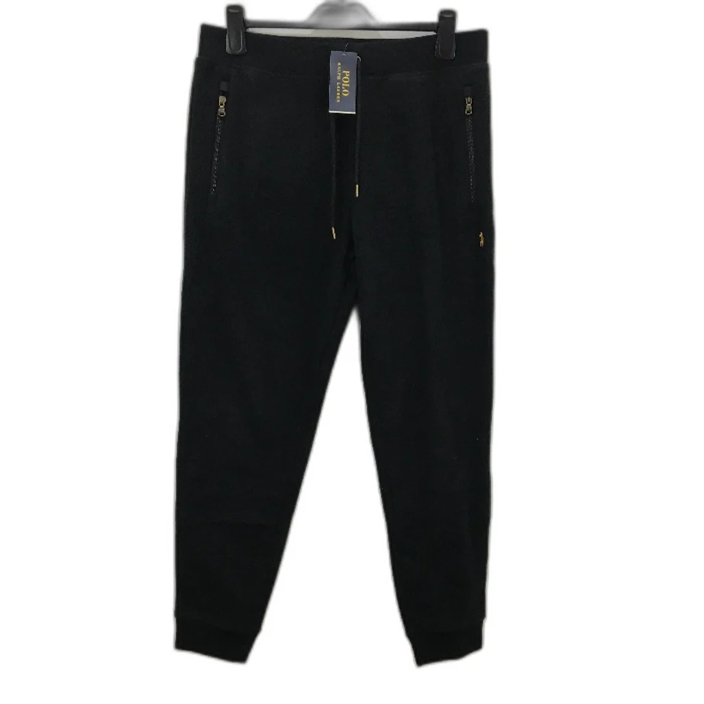 Polo Ralph Lauren Lunar New Year Black Fleece Jogger Pants Mens Size Large NEW