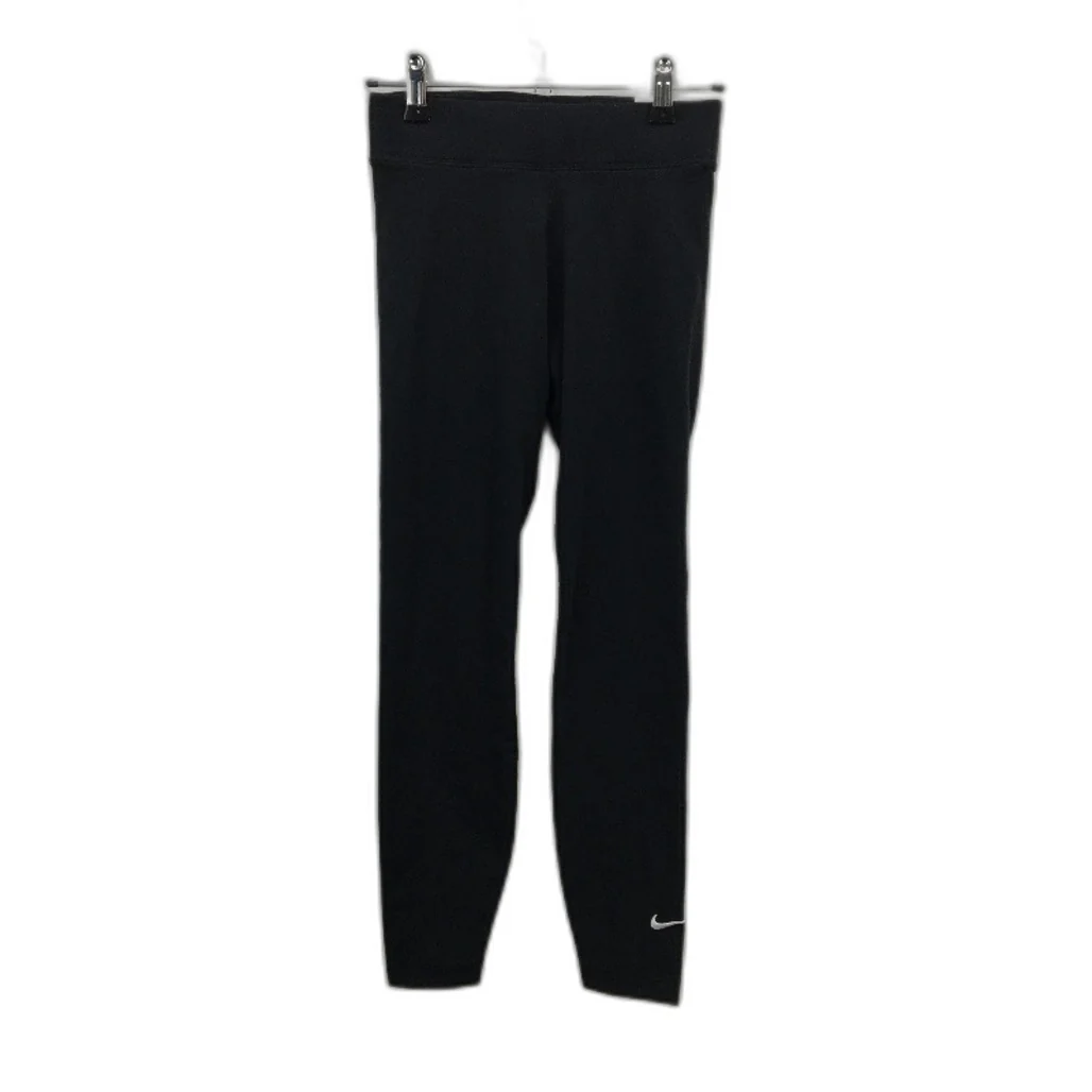 Nike 7/8 Tight Fit Mid Stretch Cotton Black Leggings Ladies Size XS NEW
