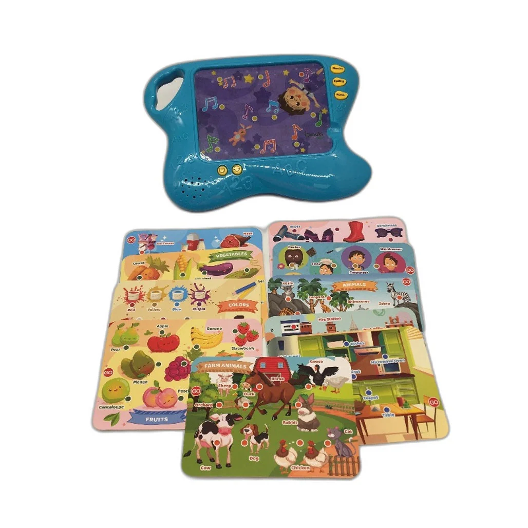 Boxiki Kids Magic Pad Educational Learning Card Game With Sounds & 10 Cards NEW - Image 3