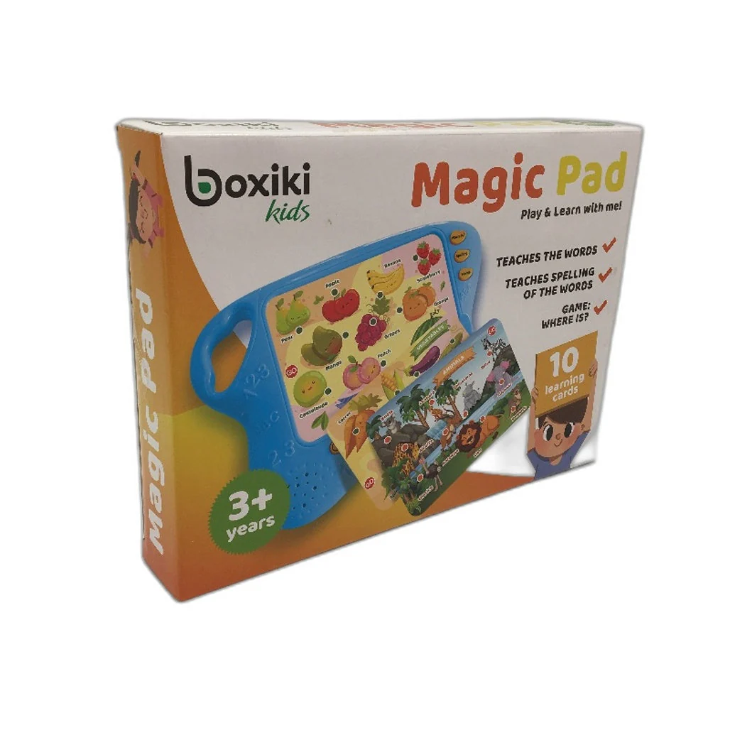 Boxiki Kids Magic Pad Educational Learning Card Game With Sounds & 10 Cards NEW - Image 5