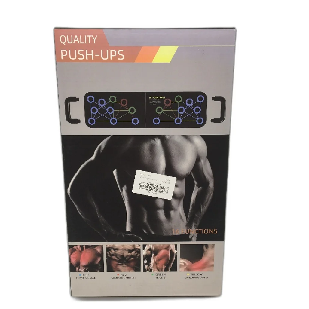 Bargainpop 16 Functiopn Push-up Board incl Handles Fitness Equipment Black NEW - Image 6
