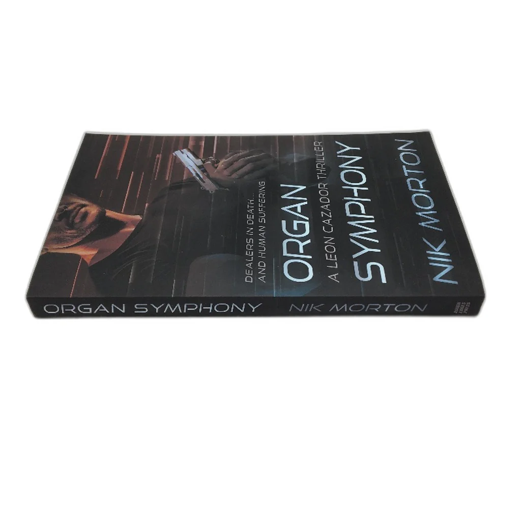 Organ Symphony Leon Cazador Thriller Fiction Paperback Novel By Nik Morton NEW - Image 3