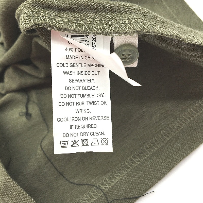 Jeanswest Olive Green Cotton Blend Collared Polo Shirt Mens Size L NEW - Image 5