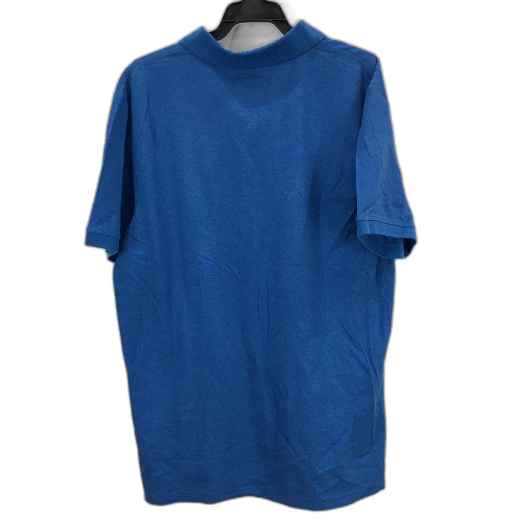 Jeanswest Ocean Blue Cotton Blend Collared Polo Shirt Mens Size L NEW - Image 2