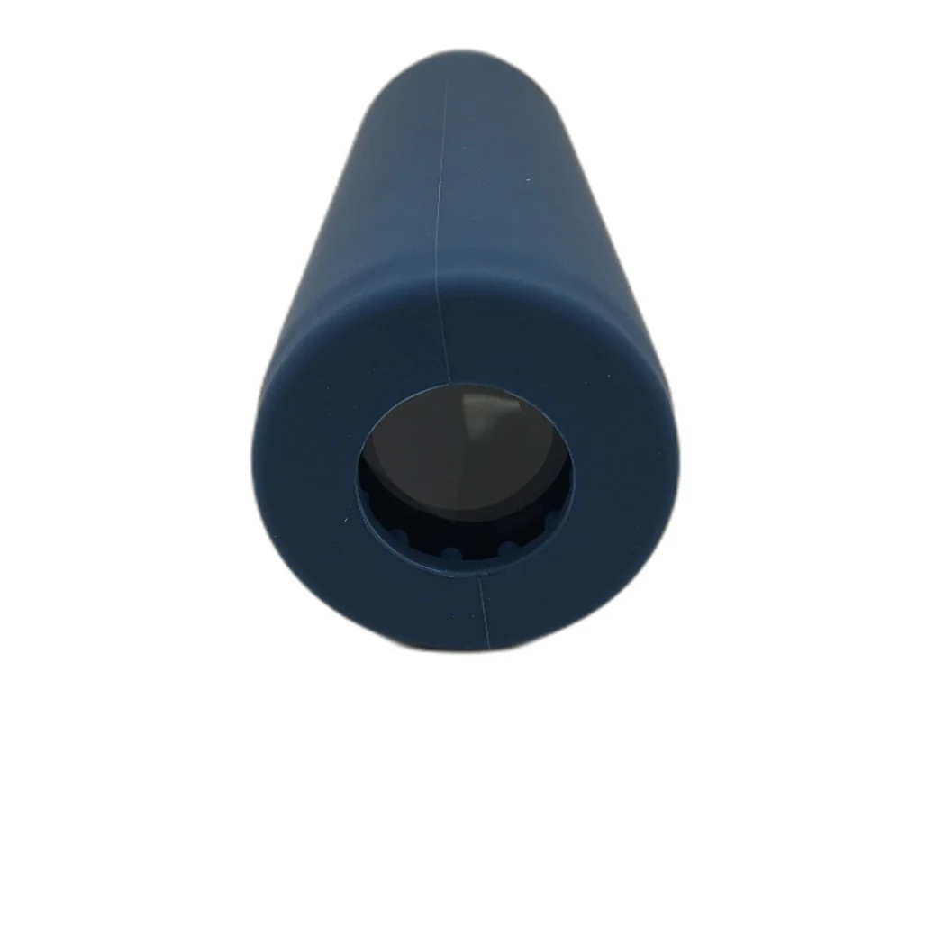 2 Pack Otto Dark Blue Silicone Cover Clear Glass Drink Bottle 550ml Capacity NEW - Image 4