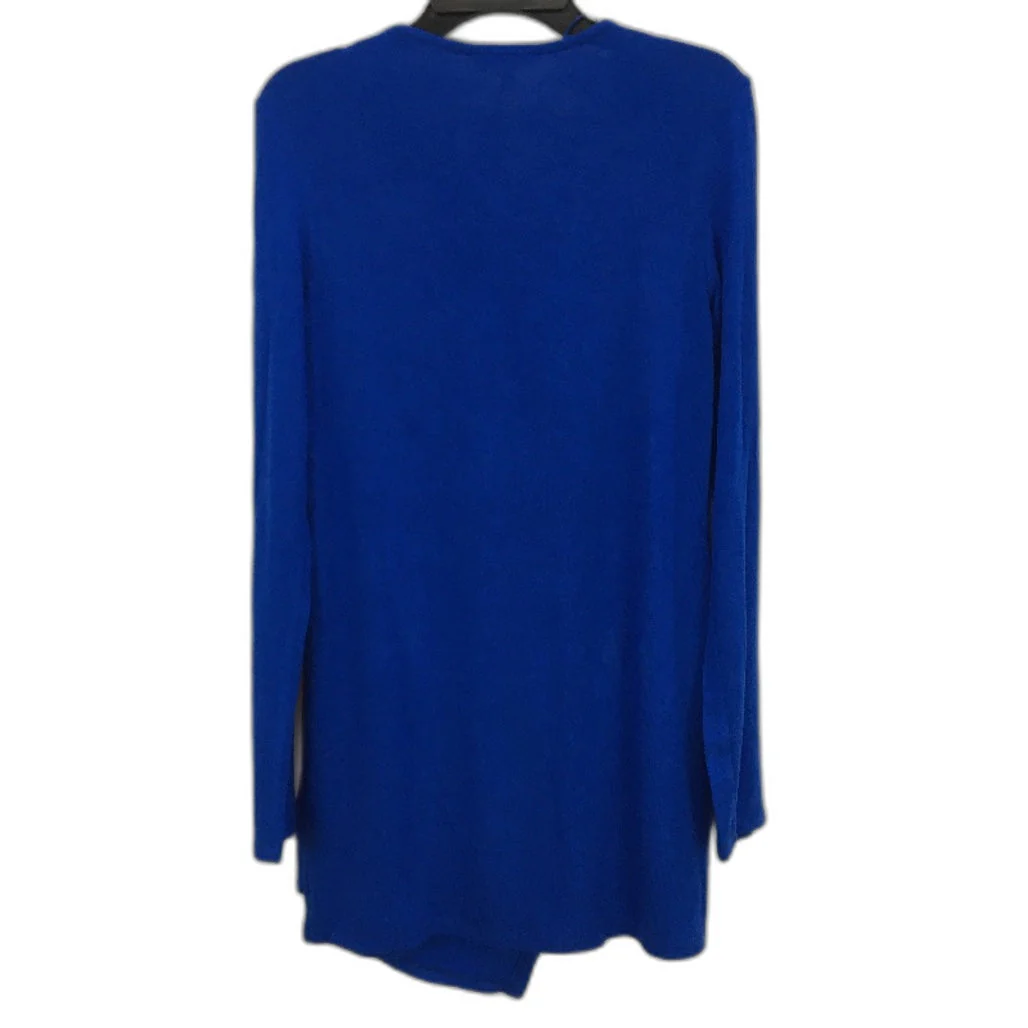Phase Eight Zahra Zip Accent Sapphire Blue Longsleeve Top Ladies Size UK 8 NEW - Image 2
