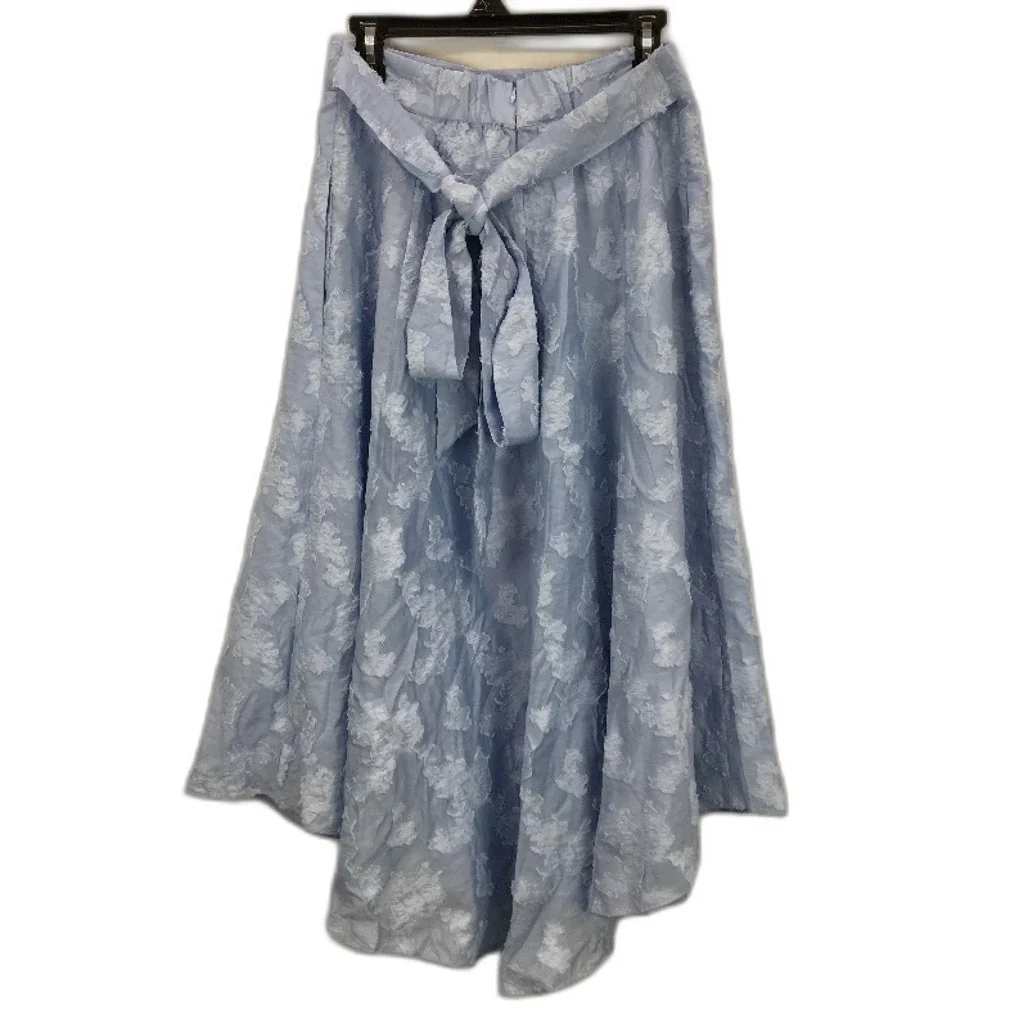Portmans Full Swing Organza Lightblue Belted Skirt Ladies Size AU 12 NEW - Image 2
