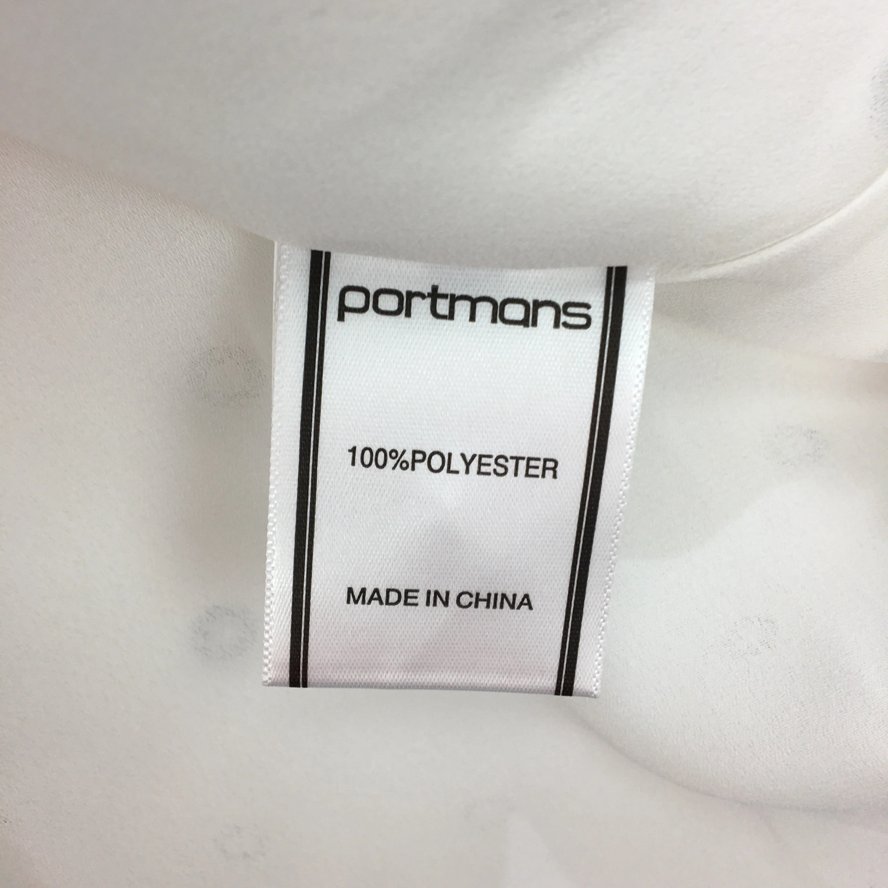 Portmans Collared White Black Circle Short Cuff Sleeve Top Ladies Size AU 18 NEW - Image 5