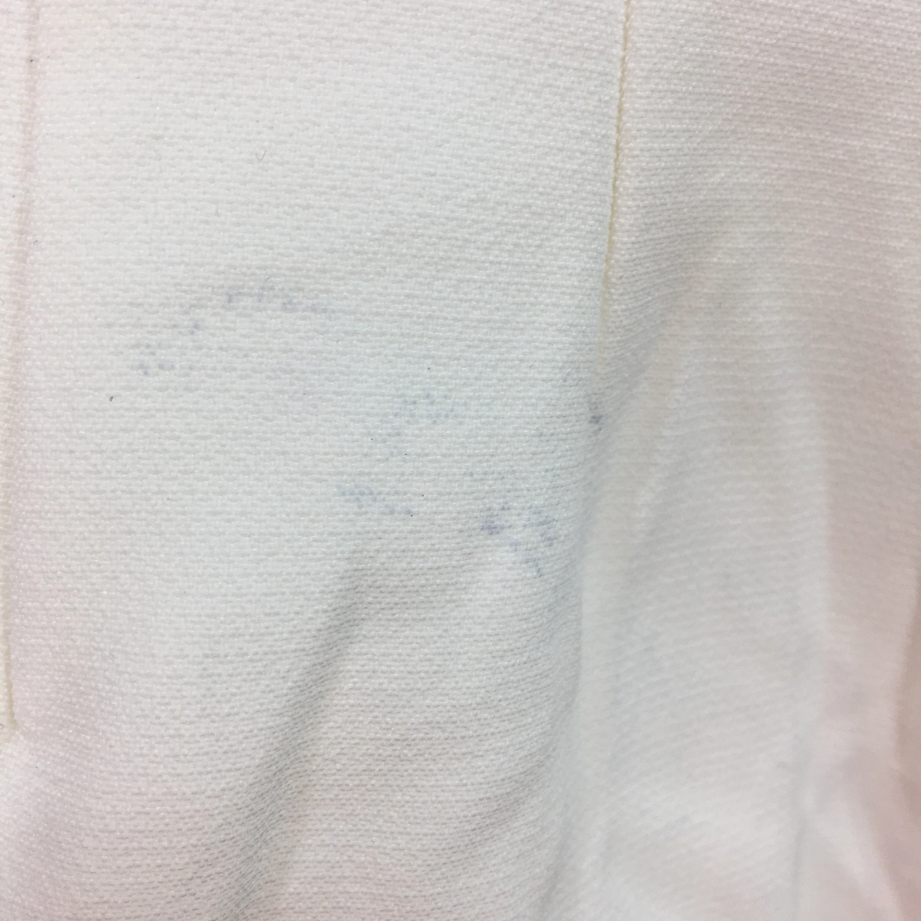 Miss Holly Sleeveless Gold Zip Pocket White Pantsuit Ladies Size XS NEW - Image 3