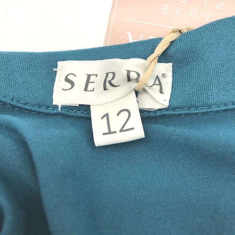Serra Teal Luxe Pyjama Top & Shorts Set Soft Front Pouch Ladies Size 12 NEW - Image 6