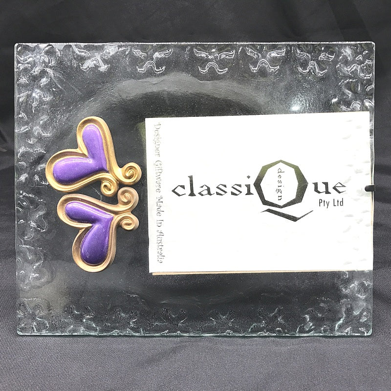 Classique Design 30x25cm Floral Glass Picture Frame Heart Themed - Image 16