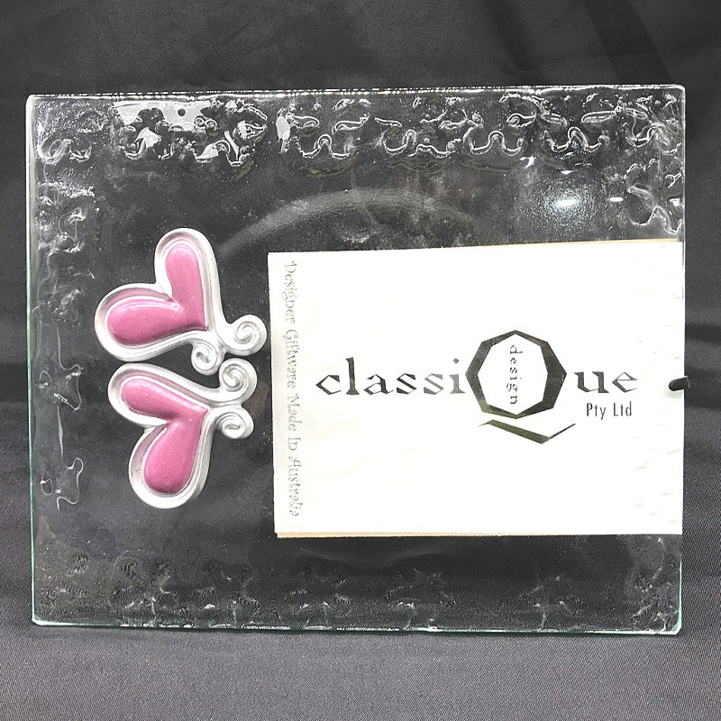 Classique Design 30x25cm Floral Glass Picture Frame Heart Themed - Image 24