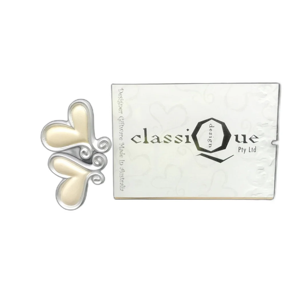 Classique Design 30x25cm Floral Glass Picture Frame Heart Themed - Image 5
