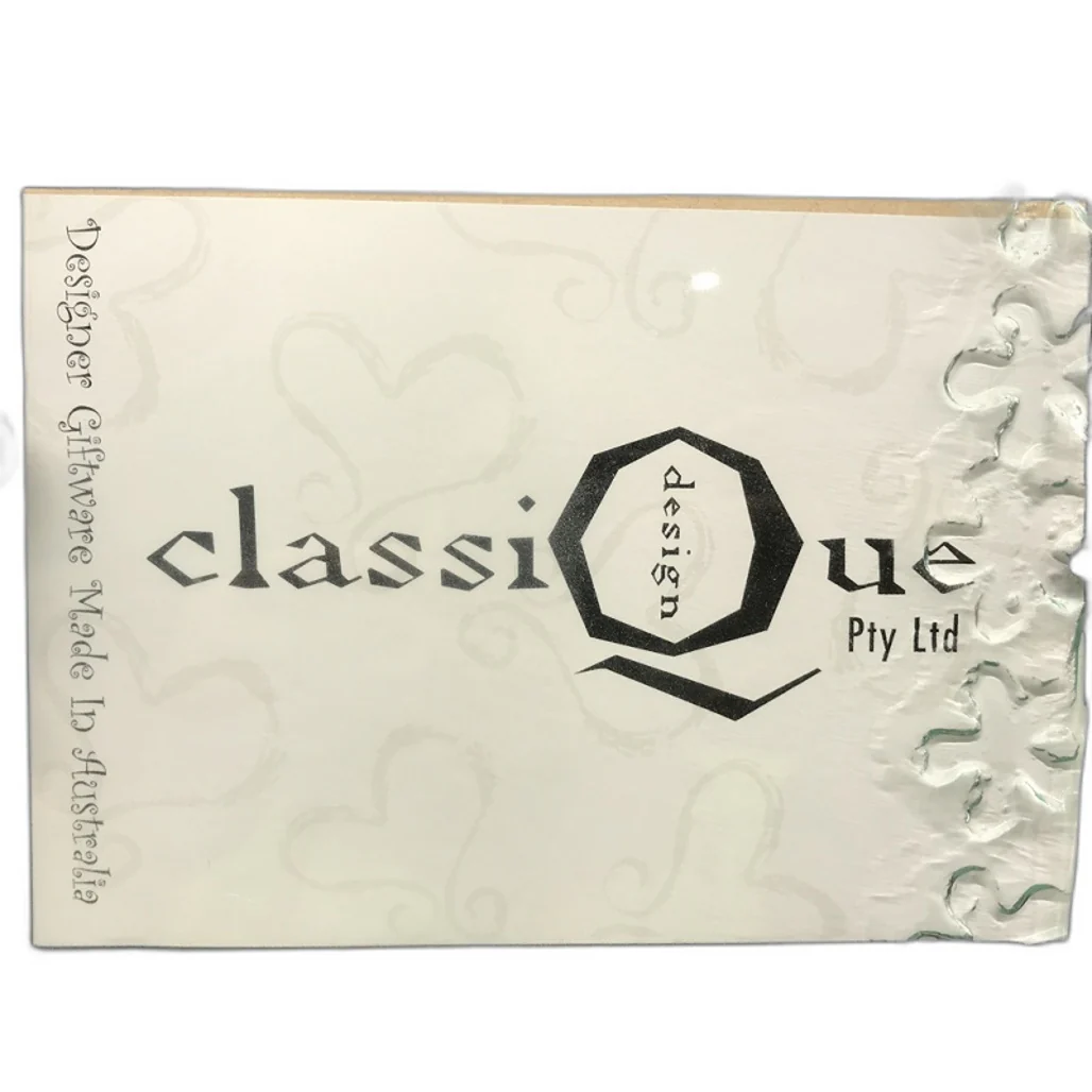 Classique Design 28x22cm Glass Photo Frame Heart Floral Themed - Image 6