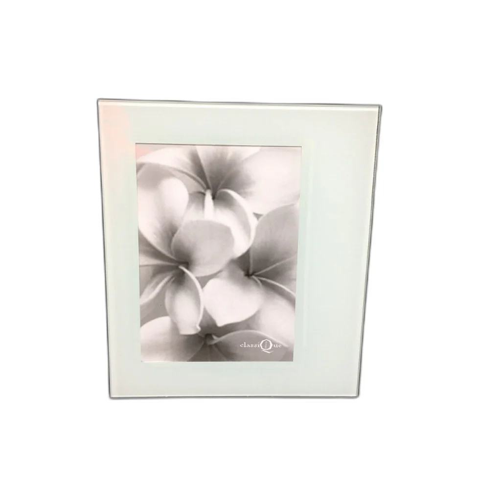 Classique Design Glass Picture Photo Frame Decor with Stand 23cm x 20cm NEW - Image 15