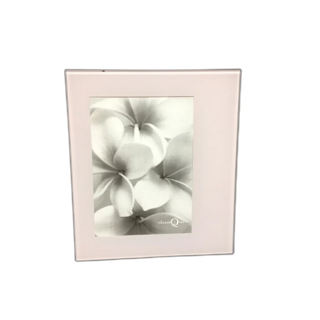 Classique Design Glass Picture Photo Frame Decor with Stand 23cm x 20cm NEW - Image 8
