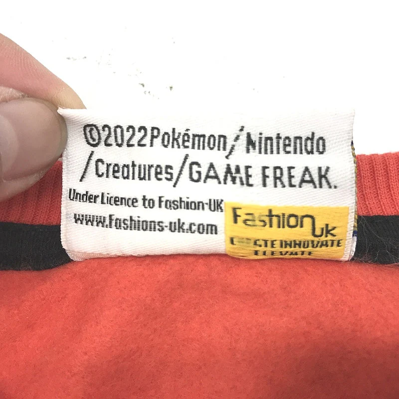 Pokemon Red Christmas Pikachu Sweater Unisex Youth Size 12-13 Years - Image 4