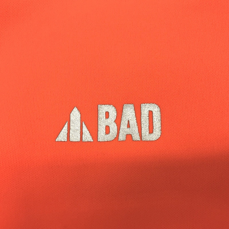 BAD Workwear Orange Fluoro Neon Orange&Grey Zip-Up Hoodie Ladies Size XL - Image 3