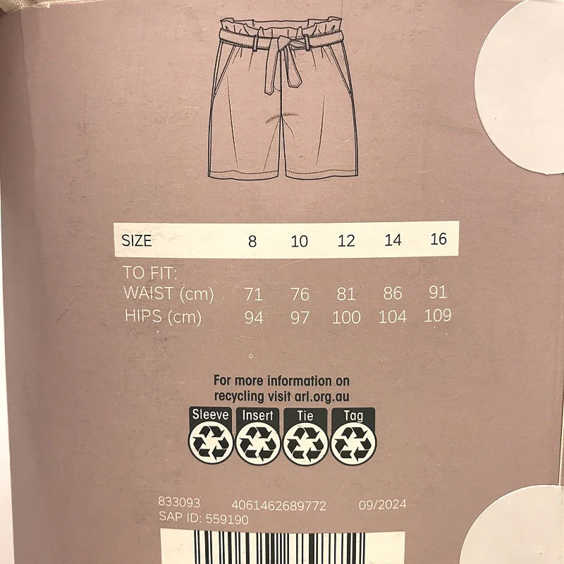 Serra Women's Relaxed Fit Linen Blend Shorts with Side Slant Pockets NEW - Image 53