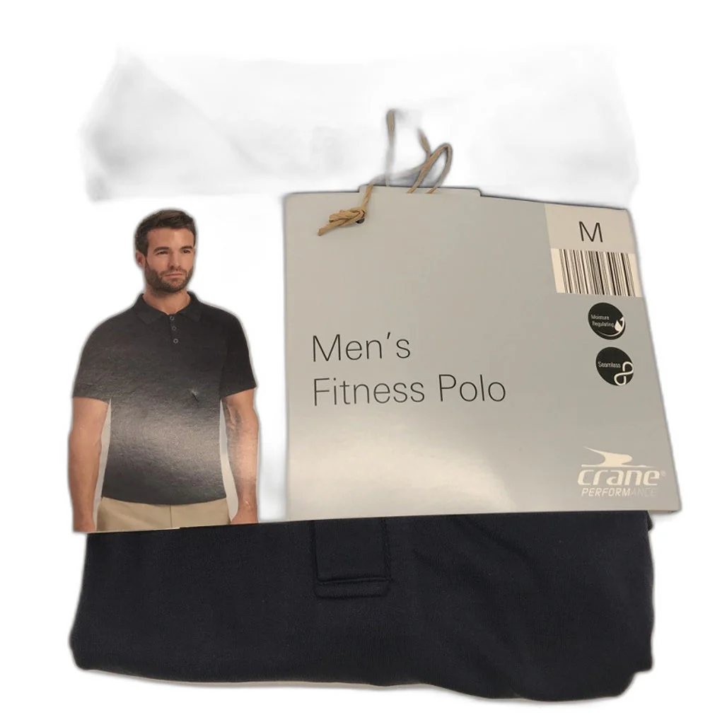 Crane Performance Seamless Moisture Regulating Men's Fitness Polo NEW - Image 15